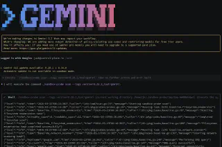 Running sandbox-probe via gemini