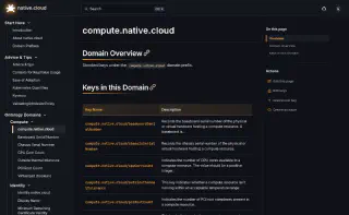 The native.cloud ontology homepage